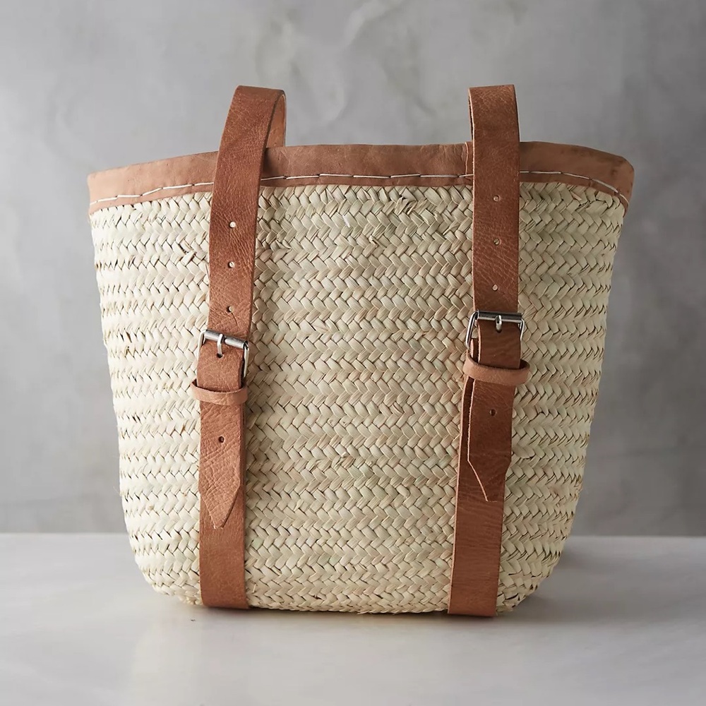 Terrain/Anthropologie market bag backpack